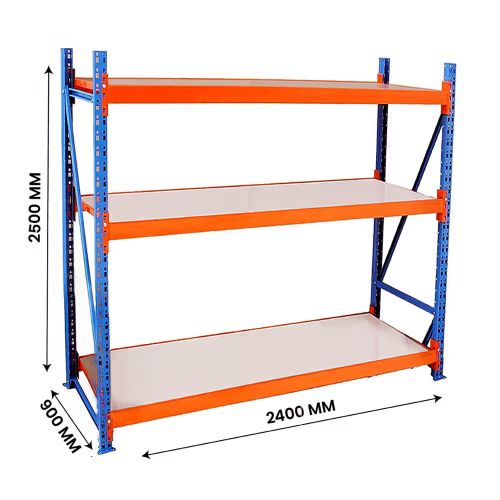 AST Heavy Duty Rack 3 Shelves 1000 Kg/Level HR Steel Powder